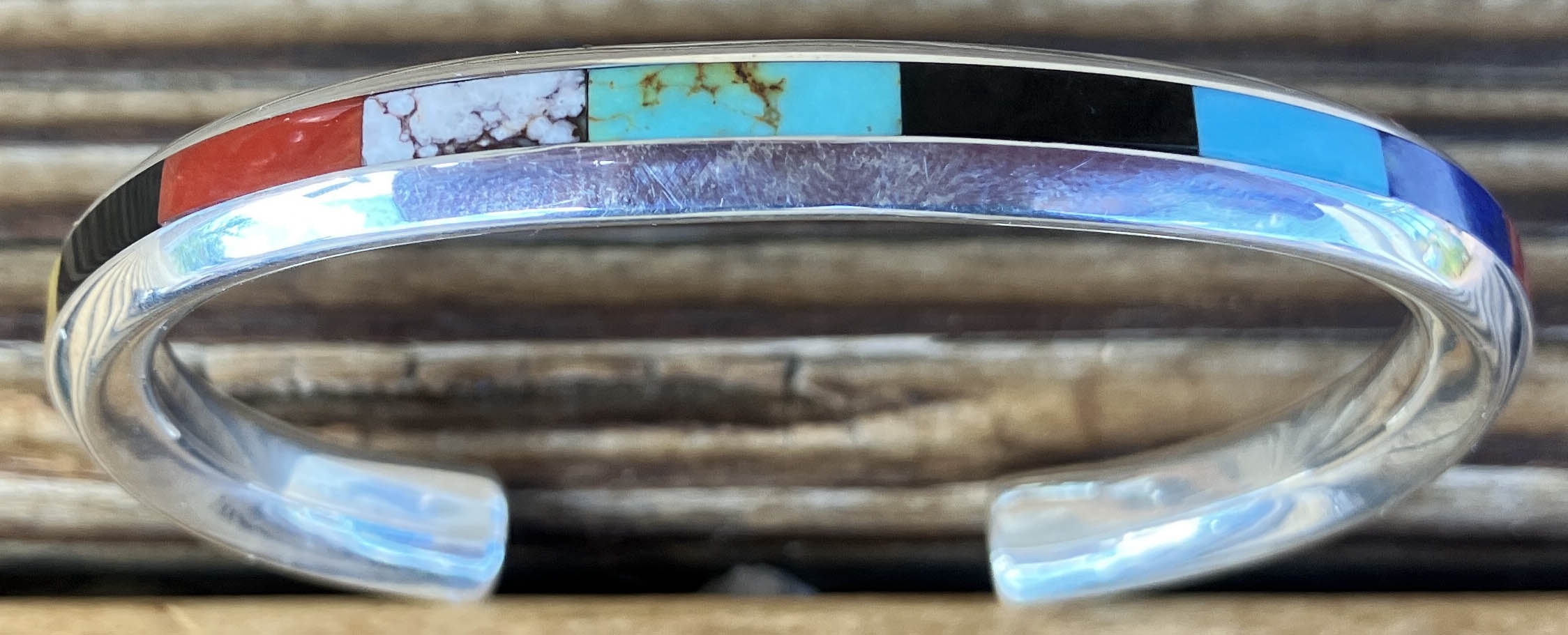 Troy Natachu | Zuni Braclet | Penfield Gallery of Indian Arts | Albuquerque, New Mexico
